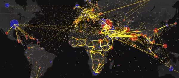 Карта миграции в мире - Sputnik Moldova-România