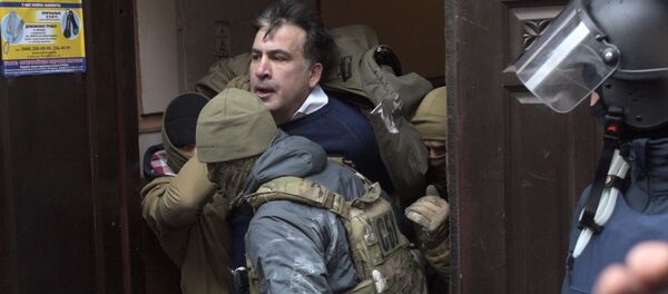 Задержание Михаила Саакашвили сотрудниками СБУ в Киеве - Sputnik Moldova