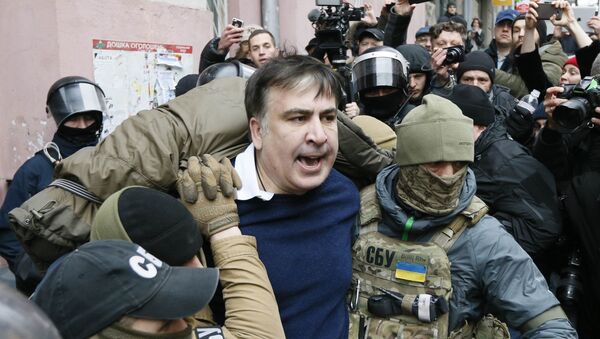 Задержание Михаила Саакашвили в Киеве - Sputnik Молдова