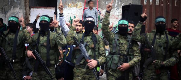 Militanți Hamas - Sputnik Moldova-România
