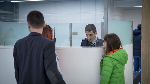 паспортный контроль  - Sputnik Молдова