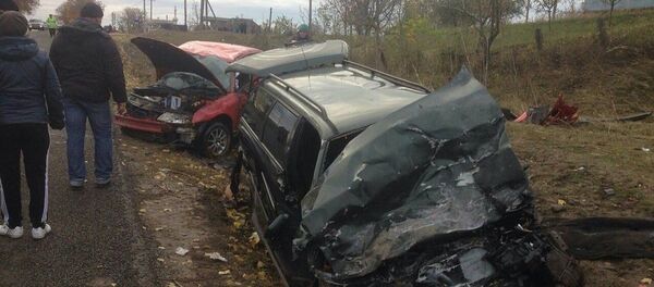 Авария на трассе Кишинев-Скулены - Sputnik Moldova