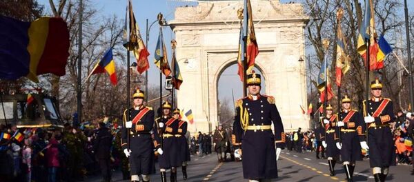 Defilare soldați români, MApN - Sputnik Moldova-România