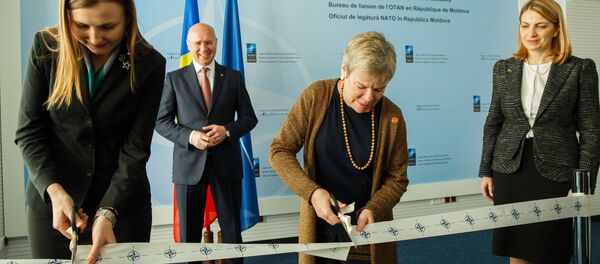 Открытие офиса связи НАТО в Кишиневе - Sputnik Молдова