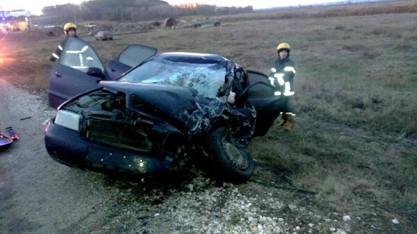 Accident în apropiere de s. Țiganca, raionul Cantemir Accident în apropiere de s. Țiganca, raionul Cantemir - Sputnik Moldova