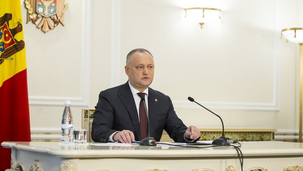 Президент Игорь Додон - Sputnik Молдова