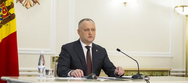 Президент Игорь Додон - Sputnik Moldova