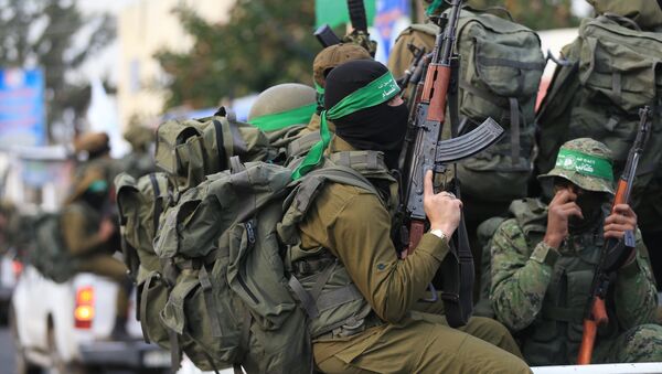 Militanți Hamas - Sputnik Moldova-România