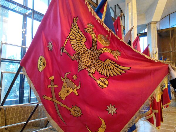 Знамя молдавских добровольцев русской армии, 1730-е годы - Sputnik Молдова