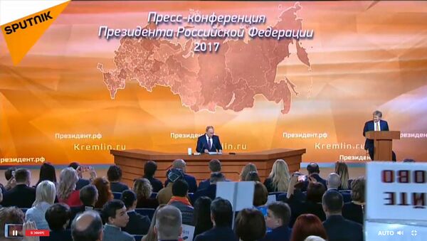 Vladimir Putin Holds Annual Year-End Press Conference (VIDEO) - Sputnik Moldova-România