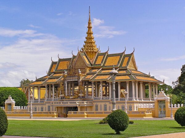 Pagoda de argint din Phnom Penh, Cambodgia - Sputnik Moldova
