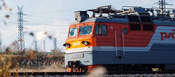 Локомотив РЖД, архивное фото Локомотив РЖД, архивное фото - Sputnik Молдова