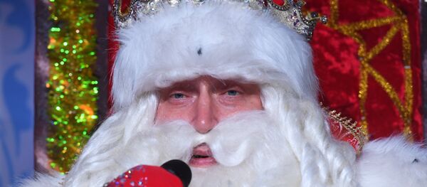 Пресс-конференция Деда Мороза в Москве - Sputnik Молдова