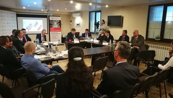 Delegația oamenilor de afaceri români la Smolensk - Sputnik Moldova