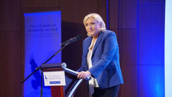Marine Le Pen - Sputnik Moldova-România