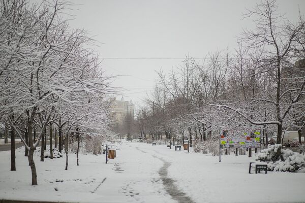Снег в Кишиневе, архивное фото - Sputnik Молдова