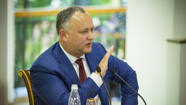 Встреча Игоря Додона с журналистами - Sputnik Moldova-România