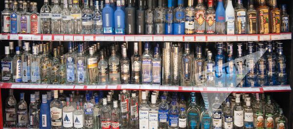 Водка в магазине Водка в магазине - Sputnik Молдова