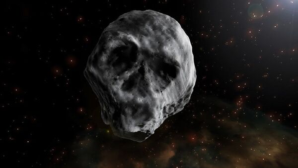 Хэллоуинский астероид 2015 TB-145 в форме черепа - Sputnik Молдова