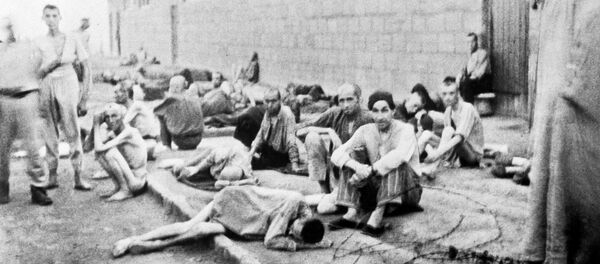 Узники немецкого лагеря смерти Маутхаузен - Sputnik Молдова