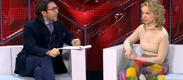 Виталина Цымбалюк-Романовская в программе Андрея Малахова Виталина Цымбалюк-Романовская в программе Андрея Малахова - Sputnik Молдова