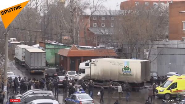 LIVE: Захват заложников на фабрике Меньшевик в Москве - Sputnik Moldova