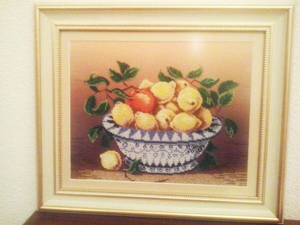 Вышивка бисером, натюрморт. Автор - Алла Парфентьева Вышивка бисером, натюрморт. Автор - Алла Парфентьева - Sputnik Молдова