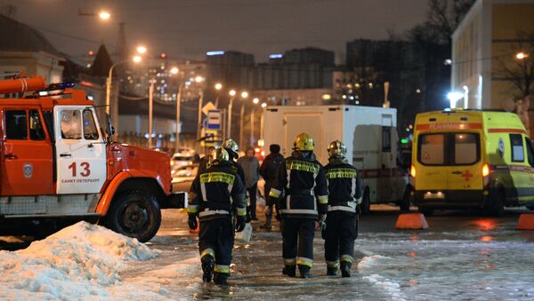 Взрыв в магазине Перекресток в Санкт-Петербурге - Sputnik Moldova-România