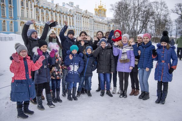 Дети из проекта Ты супер! Танцы в Царскосельском лицее - Sputnik Молдова