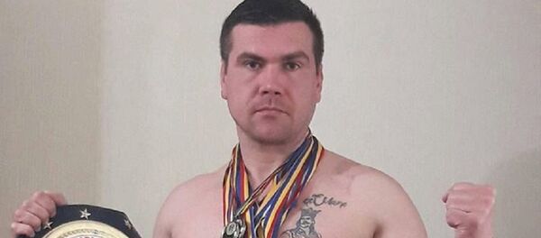 Кикбоксер из Молдовы Владислав Грибинча Кикбоксер из Молдовы Владислав Грибинча - Sputnik Молдова