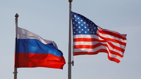 National flags of Russia and the US - Sputnik Moldova