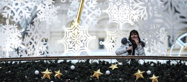 ГУМ в преддверии Нового года - Sputnik Moldova-România