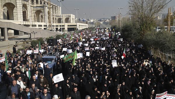 Протесты в Иране - Sputnik Moldova-România