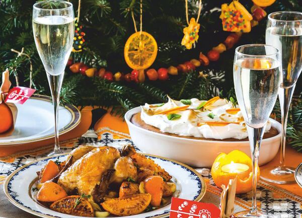 новогодний стол - Sputnik Молдова