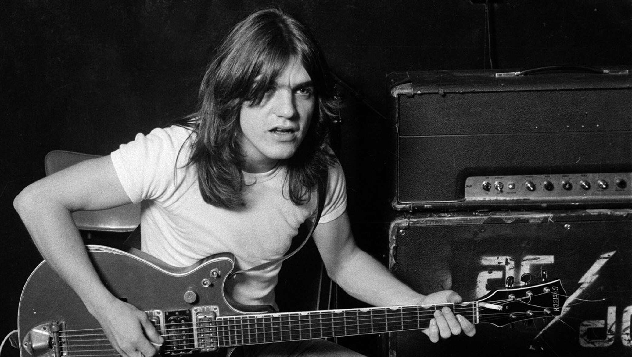 Молодой янг. Малькольм AC DC. AC DC Malcolm young. Малколм Лэнг. Группа AC/DC молодые.