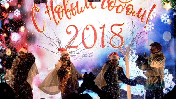 Празднование Нового года в регионах России - Sputnik Молдова