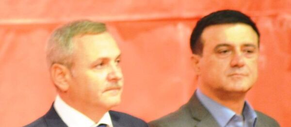 Liviu Dragnea și Niculae Badalau - Sputnik Moldova-România
