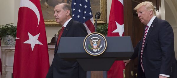 Recep Tayyip Erdogan și Donald Trump - Sputnik Moldova-România