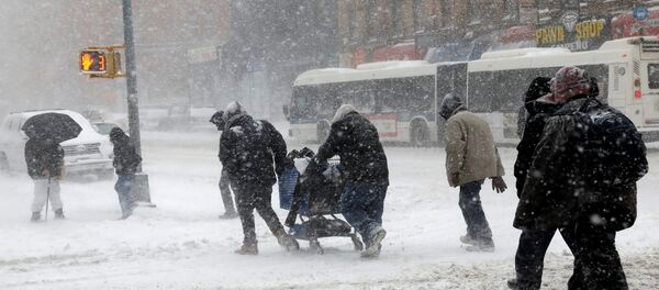 Холода в Нью-Йорке - Sputnik Moldova