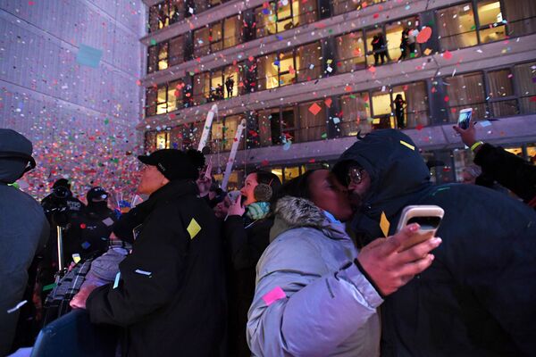 Новый год в Нью-Йорке - Sputnik Молдова