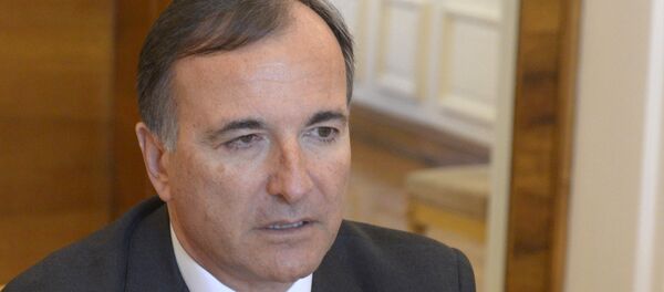 Спецпредставитель ОБСЕ по Приднестровью, бывший министр иностранных дел Италии, бывший вице-президент Еврокомиссии Франко Фраттини - Sputnik Молдова