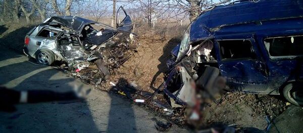 Accidentul de circulație pe traseul R2 km 28 Chișinău – Bender - Sputnik Moldova