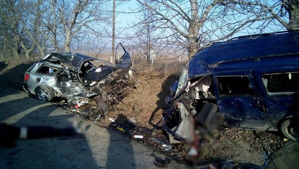 Accident de circulație pe pe drumul național R2, Chișinău-Bender - Sputnik Moldova