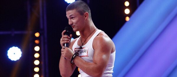 Молдавский борец и начинающий певец Константин Кобылян - Sputnik Молдова