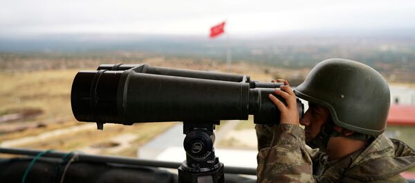 Un soldat turc à la frontière avec la Syrie - Sputnik Moldova-România