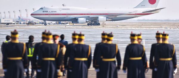 Primirea delegației oficiale și economice din Japonia, condusă de premierul Shinzo Abe - Sputnik Moldova-România