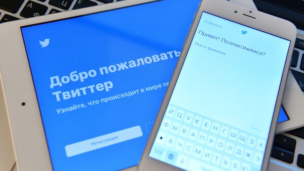 Социальная сеть Twitter - Sputnik Молдова