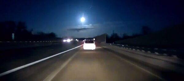 В Мичигане засняли падение метеорита - Sputnik Молдова