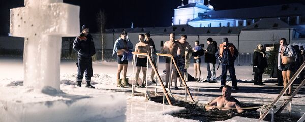 Sărbătorirea Bobotezei la Mănăstirea Iverski din Valdai - Sputnik Moldova