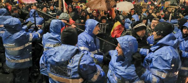Protest la București - Sputnik Moldova